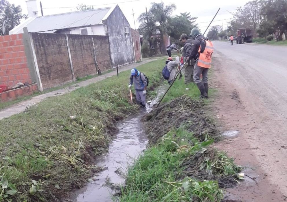 Activa intervención de la municipalidad en diversos sectores de la ciudad