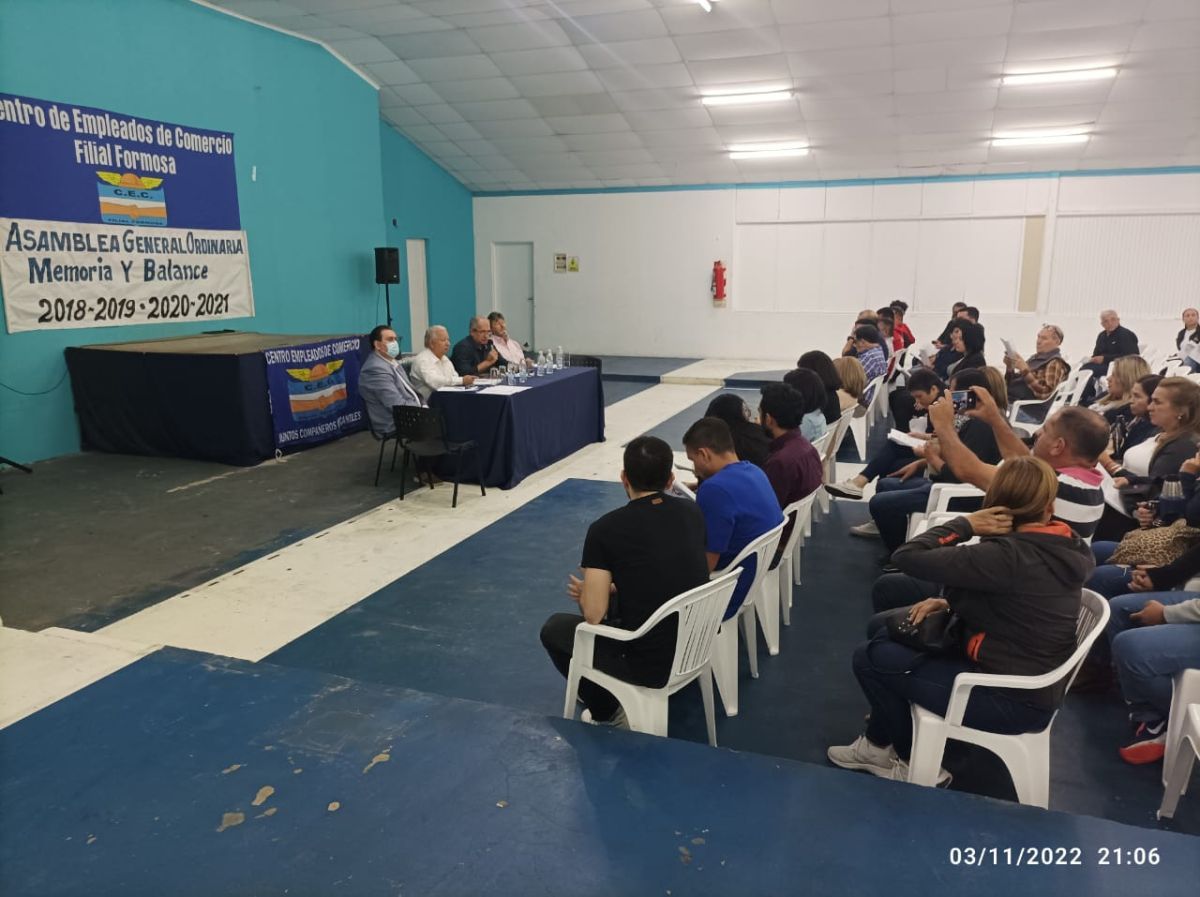 Asamblea de Mercantiles revaloriza y aprueba la gestión del CEC-Formosa 