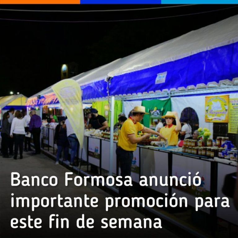 Banco Formosa anunció importante promoción 
