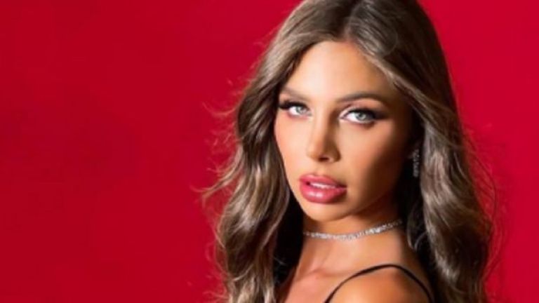 Romina Malaspina dejó ver su tatuaje más íntimo