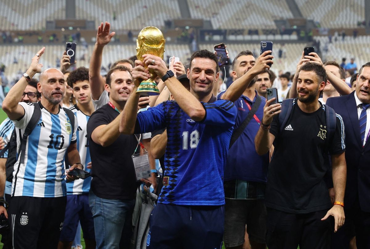Lionel Scaloni fue elegido como el mejor entrenador del mundo