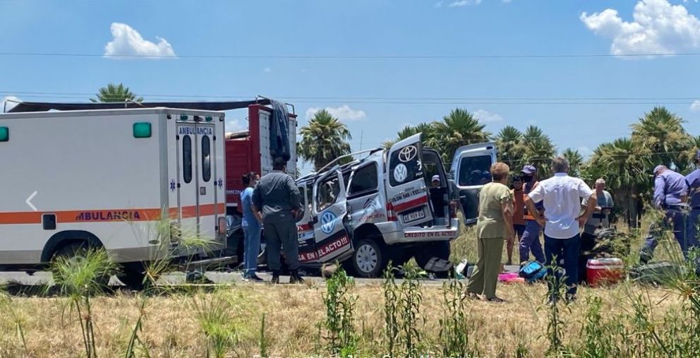 Cuatro víctimas fatales dejó como saldo un violento choque en la Ruta 11