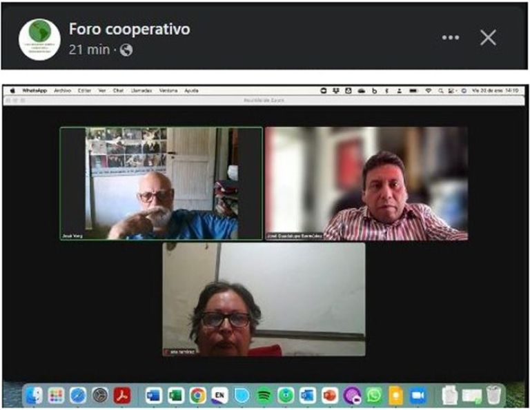 Aprestos de actividades 2023 del Foro del poder político cooperativo Latinoamericano
