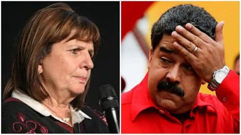 Patricia Bullrich no le da tregua a Maduro: pide a la oficina local de la DEA que lo detenga apenas pise Ezeiza