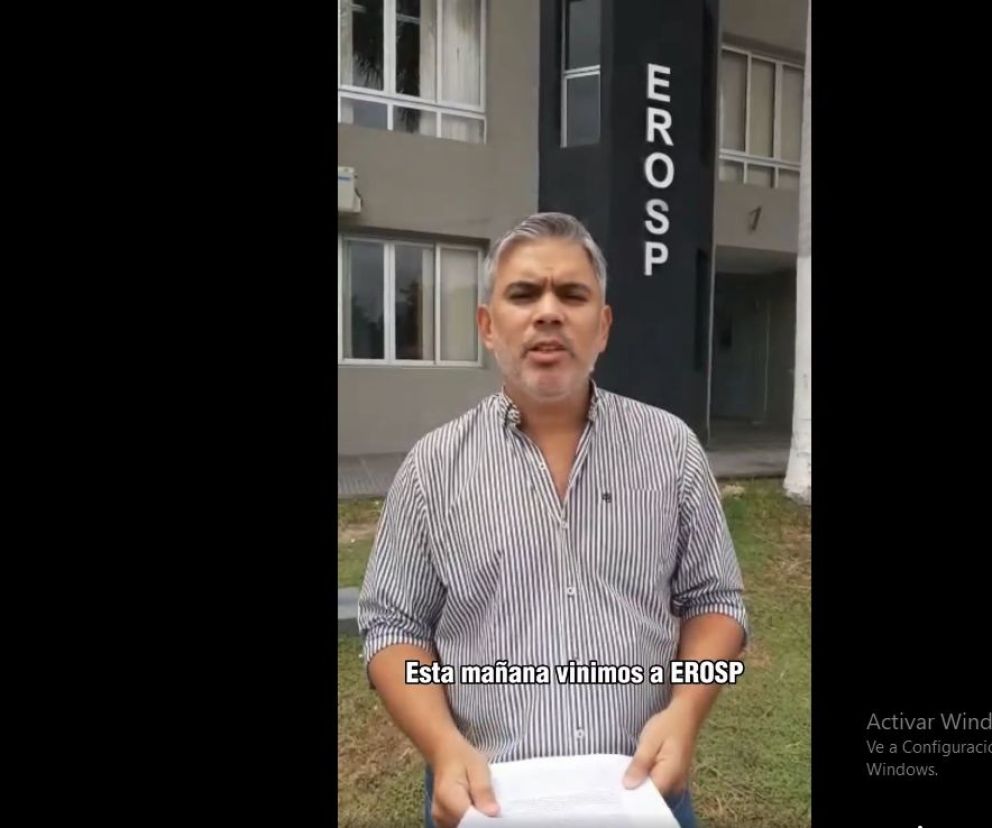 Montoya: "Denuniciaremos penalmente por“incumplimiento de deberes de funcionarios públicos” a los directores de REFSA, a la directora del EROSP y al Ministro de Planificación, Obras y Servicios Públicos"