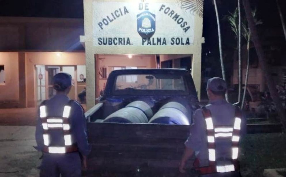 La policía secuestró 140 litros de combustible 
