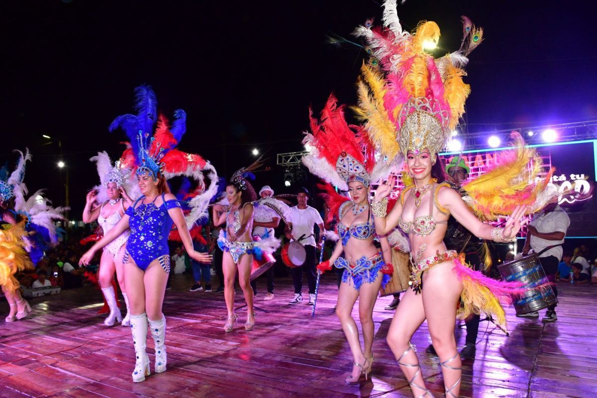 Cierre multitudinario del “Gran Carnaval de la Familia” en el Paseo Ferroviario