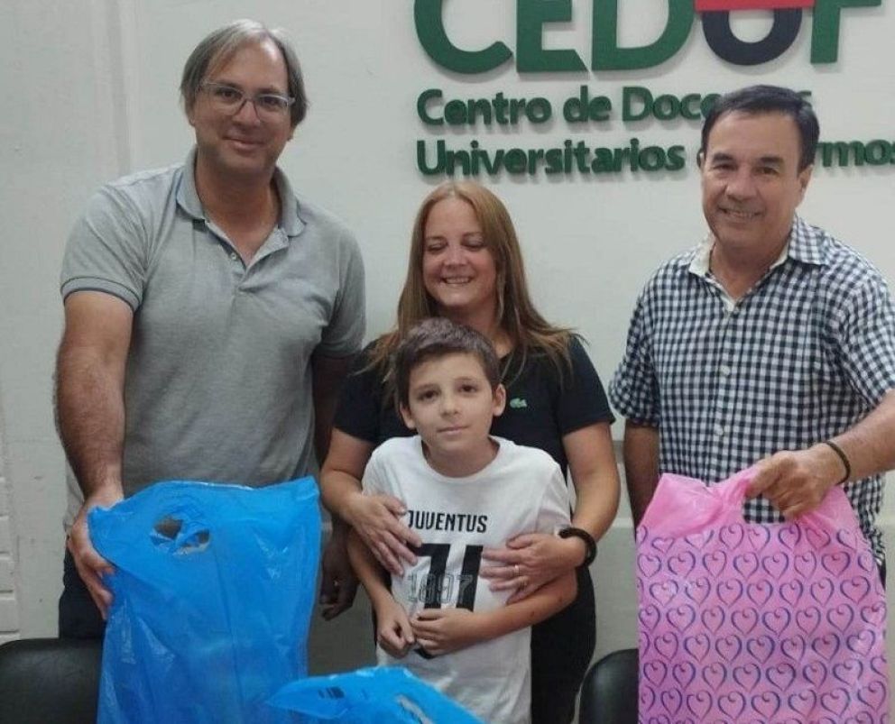 UNaF: CEDUF empezó a entregar kits escolares a sus afiliados