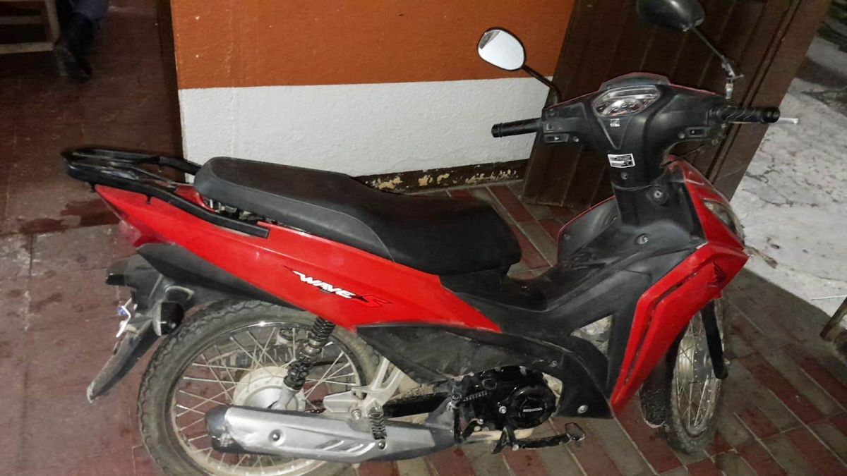 La Policía recuperó cuatro motos y detuvo a dos hombres