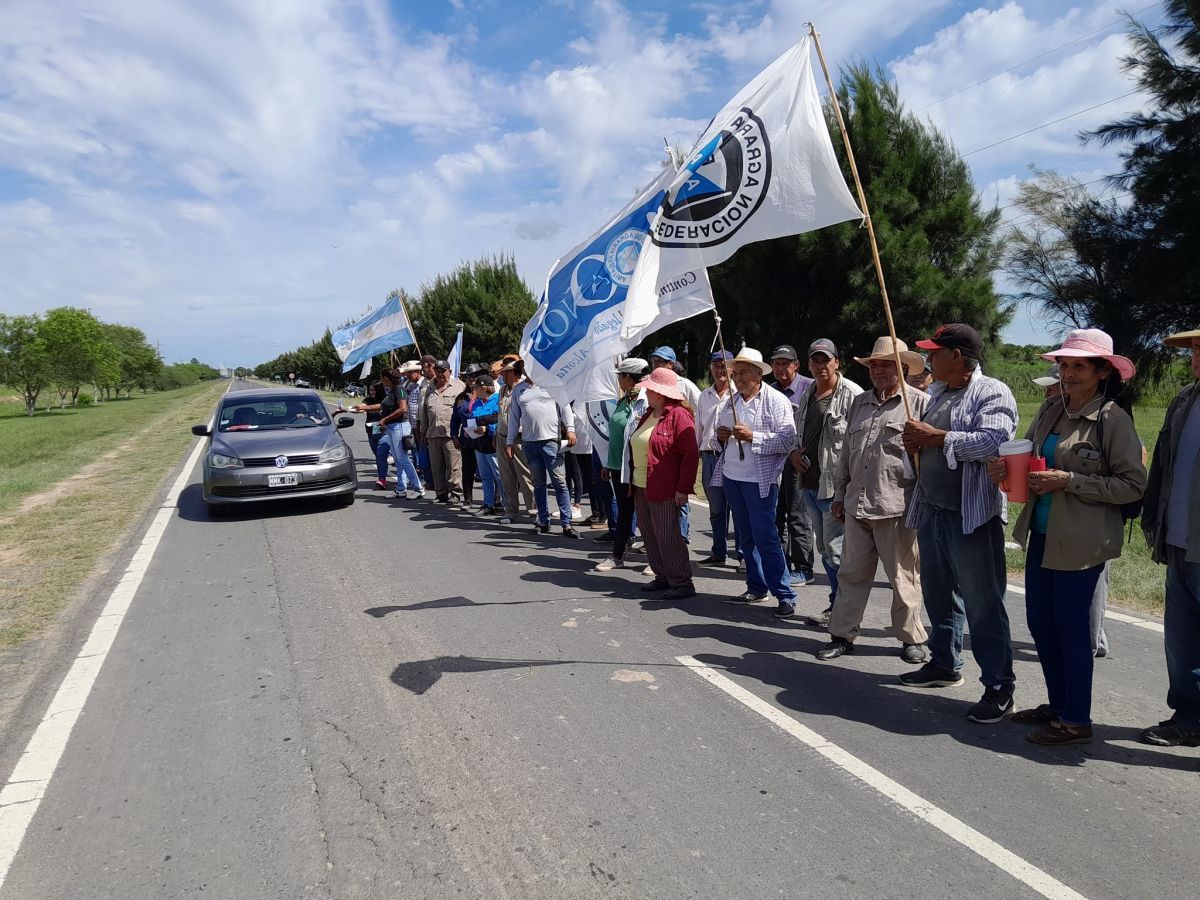 Ayala-FFA: "Ante la grave situación del productor y la falta de respuesta del gobierno se decidió realizar una manifestación frente al paso Fronterizo de San Ignacio de Loyola”