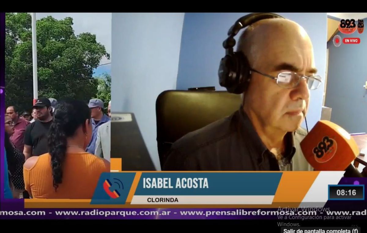 Ciudadana de Clorinda denuncia al comisario por violencia de género y amenazas por colgar un cartel con reclamos al gobernador