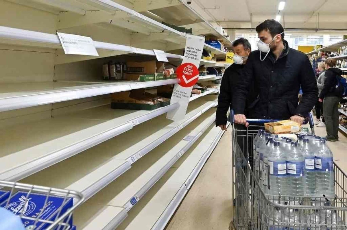Desabastecimiento-Góndolas vacías: la faltante se remarca sobre todo en productos lácteos y sus derivados a consecuencia de la sequía