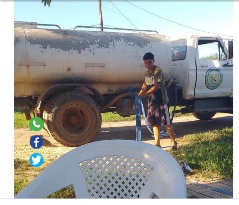 Ciudadanos reclaman: “desde hace un mes que todo el pueblo está sin agua potable"