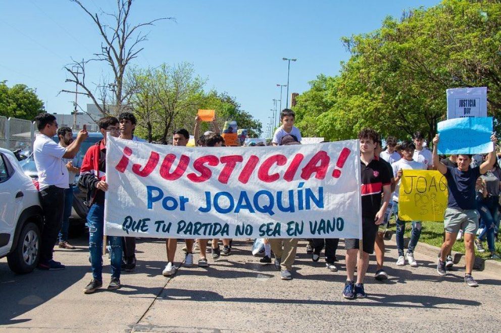 Caso Joaquín Oviedo: “Queremos que los responsables se hagan cargo, ese es el único pedido de justicia que tenemos en este momento”