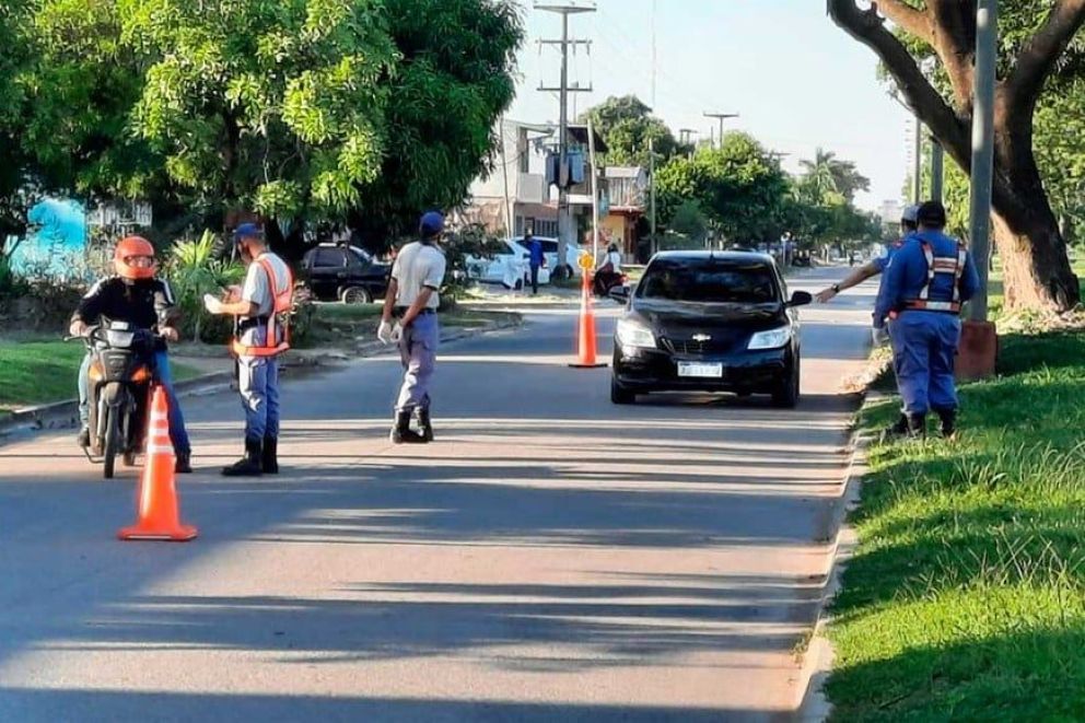 La policia labró 225 actas de infracción a la Ley Nacional de Tránsito, de las cuales 115 fueron a conductores alcoholizados