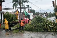 Inmediato despliegue de cuadrillas municipales para solucionar inconvenientes provocados por el temporal