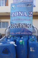 Más de 300 litros de combustible fueron secuestrados por la Policía